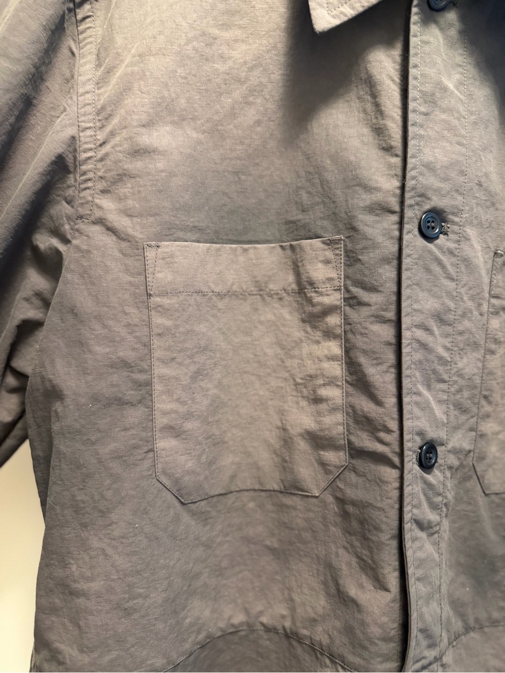 Norse Projects Men's Dark Brown Lightweight Shirt Jacket - Picture 4 of 8